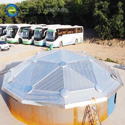 Изготовленные на заказ алюминиевые геодезические куполы для дизеля топлива для реактивных двигателей бензина сырой нефти