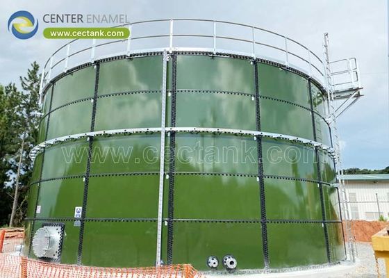 0.25 мм толщины стеклянные слитые стальные резервуары в проектах очистки сточных вод