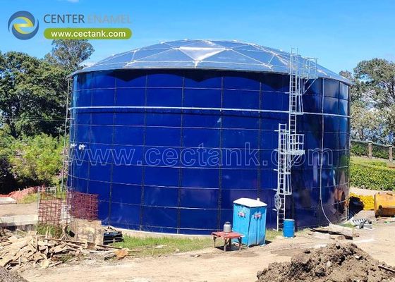 Эмалированный болтовый стальной бак для промышленной очистки воды с превосходным качеством и низкой стоимостью проекта