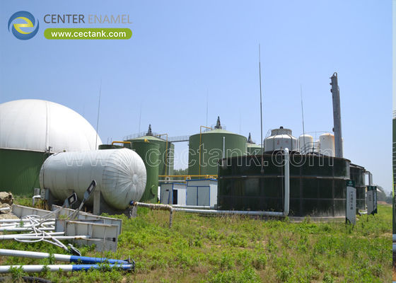 Стеклянные резервуары из стали для газообразовательной электростанции с биомассой мощностью 1 МВт: эффективное превращение отходов в энергию