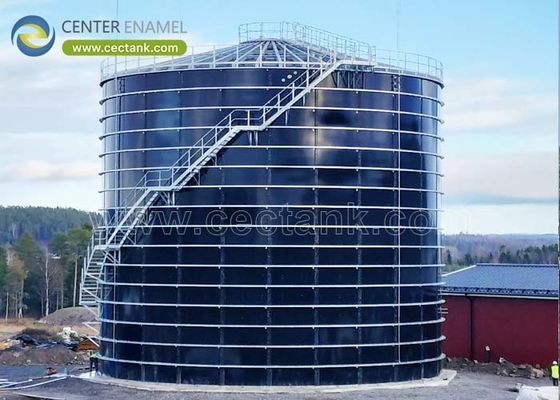 Стеклянные слитые стальные резервуары для сброса литейного газа от 20 м3 до 50 000 м3