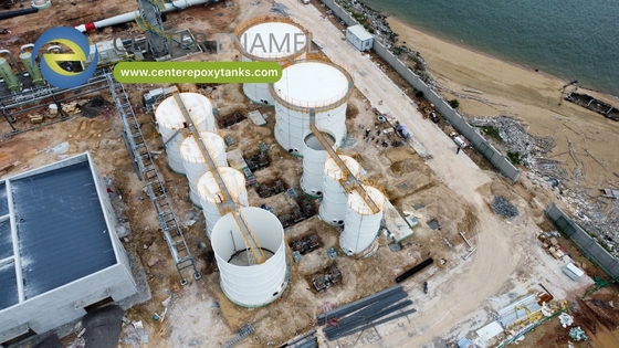 Эпоксидные стальные болтовые резервуары для жидкого фильтрата: хранение коррозионного стока с полигонов