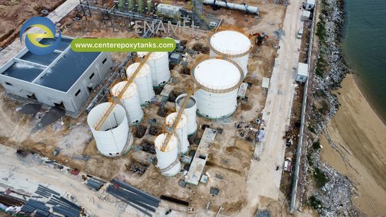 Эпоксидные стальные болтовые резервуары для воды: Основополагающее удержание воды