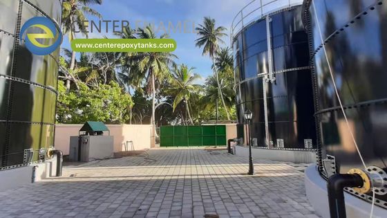 Эпоксидные стальные болтовые резервуары для хранения фильтрата: надежное удержание жидкостей на полигонах