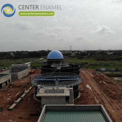 Биогазовый баллон для пивоварен и пищевой промышленности: собирает биогаз из сточных вод.