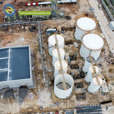 Резервуар из эпоксидной смолы для обработки пищевых отходов: Прочное и гигиеничное решение для анаэробного сбраживания органического шлама.