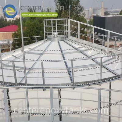 Покрытый резервуар FBE для кладового завода: тяжелое решение для обработки высокопрочных твердых веществ и высокопрочных сточных вод.