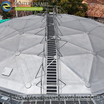 Aluminum Geodesic Dome for Anaerobic Digesters Tanks: A Lightweight Roof Structure That Is Resistant to the Corrosive Biogas Environment