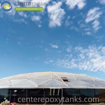 Алюминиевый купол для резервуара с осадком: коррозионностойкое покрытие, которое минимизирует потери тепла и поддерживает температуру в метантенке