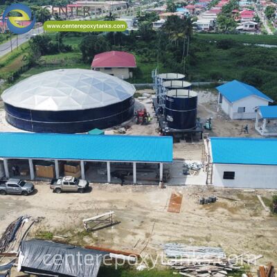 Внутренние плавучие крыши для сварных стальных битумных баков: предотвращает окисление поверхности и потерю тепла