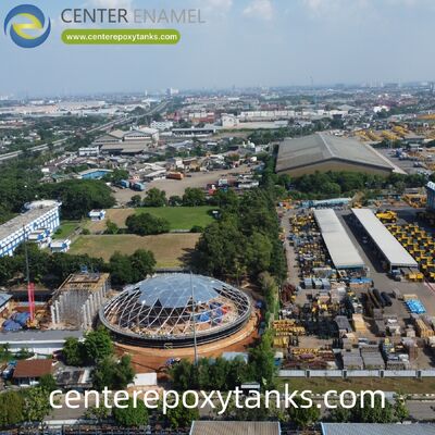 Внешняя плавающая крыша для сварных стальных резервуаров для хранения нефти: Обеспечивает надежный паровой барьер для снижения потерь продукта