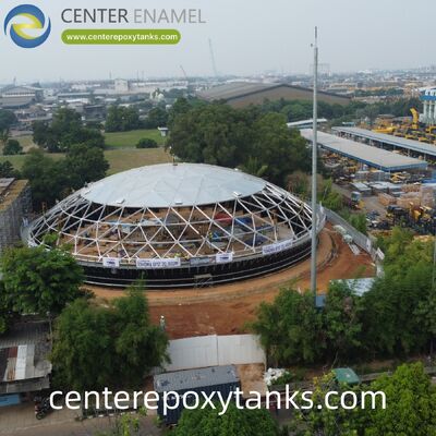 Внешняя плавающая крыша для сварных стальных резервуаров для хранения смазочных материалов: Защищает ценные смазочные материалы от влаги и разрушающих загрязнений