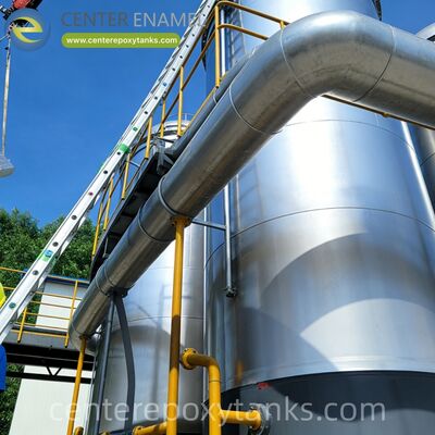Внешняя плавающая крыша для сварного стального резервуара для смазочного масла: Предотвращает попадание влаги для поддержания качества масла