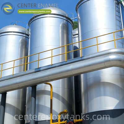 Внешняя плавающая крыша для сварного стального наземного резервуара для хранения топлива: Снижает потери летучих продуктов и повышает безопасность