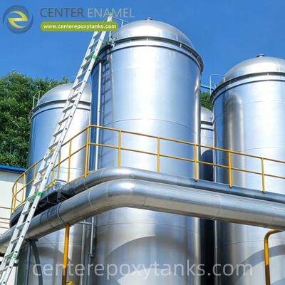 Внешняя плавающая крыша для сварного стального резервуара для авиационного топлива: Обеспечивает высокую чистоту топлива и снижает пожарную опасность