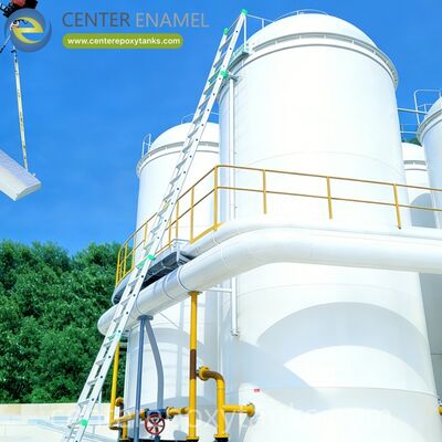 Внешняя плавучая крыша для сварного топлива из углеродистой стали для авиационного топлива (GA): имеет решающее значение для безопасности за счет подавления сильно летучих паров