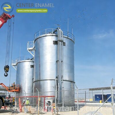 Внешняя плавающая крыша для сварного резервуара из нержавеющей стали для хранения керосина: Усовершенствованный контроль паров и целостность продукта