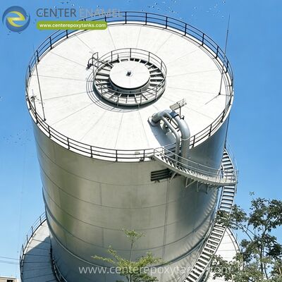 Сварные стальные резервуары в виде плавучего нефтяного резервуара на крыше: интегрирует технологию подавления пара с высокопрочной сварной стальной оболочкой