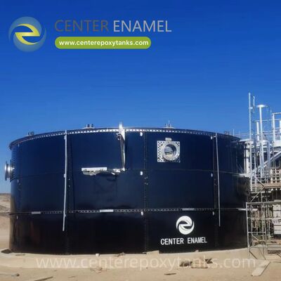 Bolted Steel Tanks for Compressed Biogas Plants: Built to withstand the structural demands of high-yield gas production facilities.
