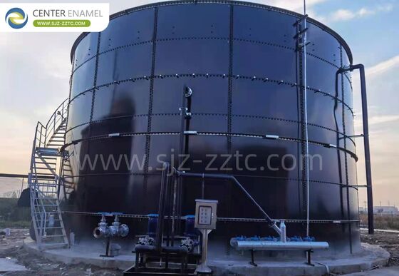 Сточные воды животноводства в биогаз для Чада: подрядчик EPC с резервуарами GFS и процессом CSTR