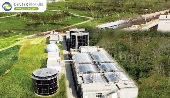 Отходы от животноводства в биогаз для Филиппин: подрядчик EPC с резервуарами GFS и процессом CSTR