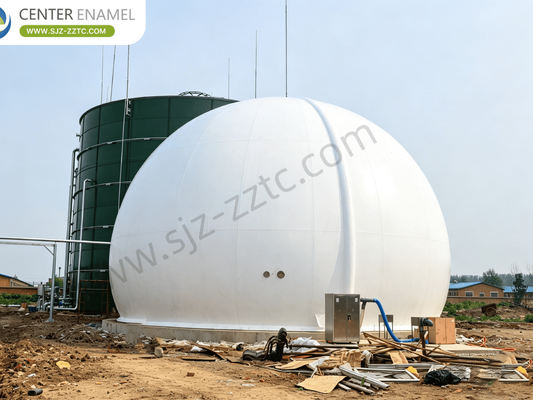 Гана поставщик биогазовых решений для навоза скота: CSTR Process Solution by Center Enamel