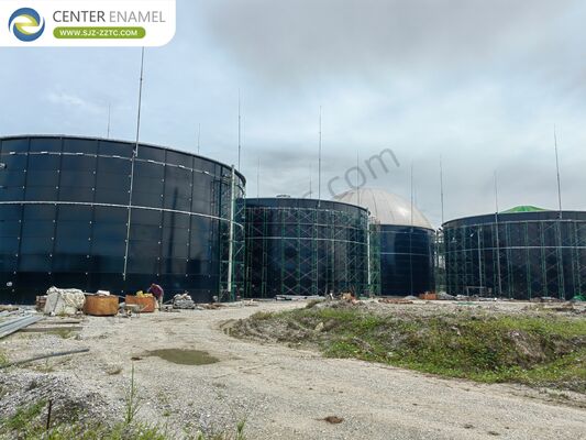 Профессиональное проектирование биогазовых установок с использованием резервуаров GFS для переработки куриного помета в Нигерии