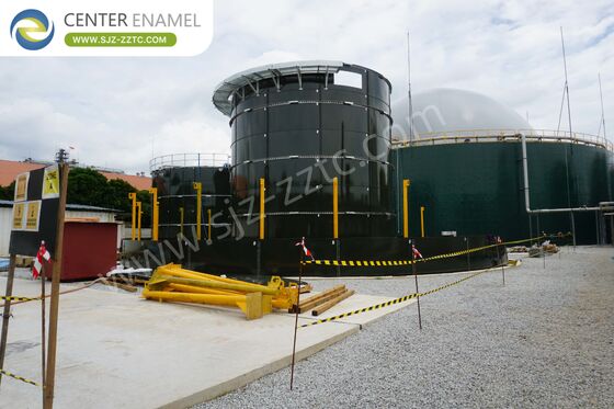 Преобразование бытовых отходов Сингапура в биогаз с помощью резервуаров GFS премиум-класса