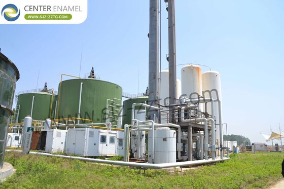 Cassava Processing Waste Treatment in Cambodia:  Professional Biogas Project Contractor with GFS Tanks 