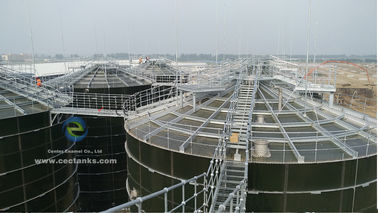 Использование качественного стекла, расплавленного в стальные резервуары / резервуары для очистки сточных вод