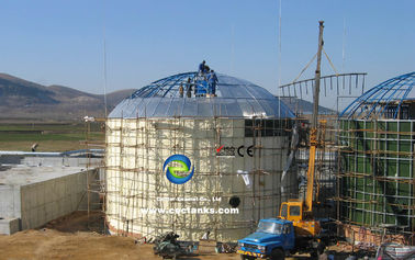 Застёгнутые стальные сельскохозяйственные резервуары для хранения воды для ирригации