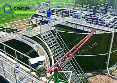 40000 галлонов стеклянных облицованных стальных резервуаров для хранения сточных вод для промышленной очистной станции