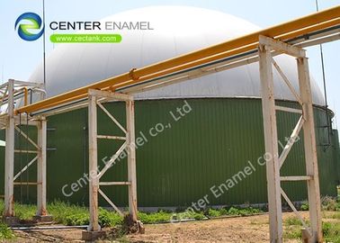 Специализированный стеклянный резервуар для хранения слизистой стали с мембранной или алюминиевой крышей