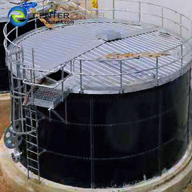 Жидкостным танки скрепленные болтами хранением стальные с кислотой и доказательством щелочности