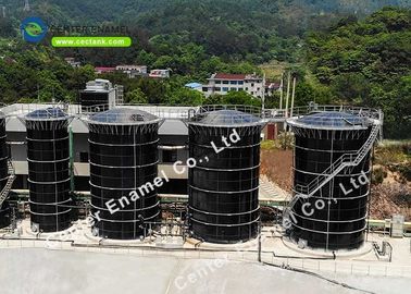 Сплавленные стальные резервуары с двойным покрытием стекла с биогазовой электростанцией