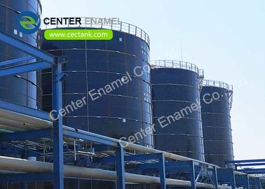 Стеклянный стеклянный стальной анаэробный цистерна для крупных биогазовых установок