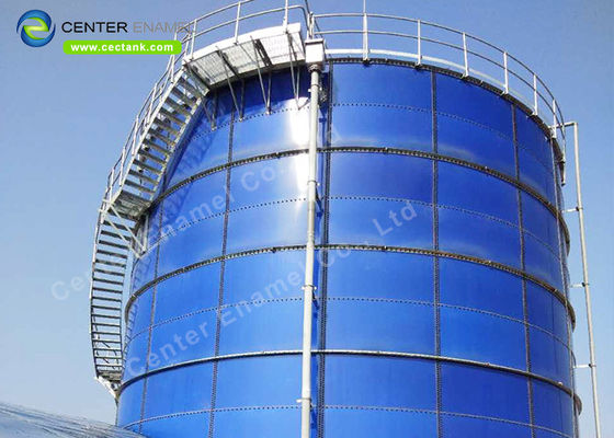 Порцелановые эмалированные промышленные резервуары для хранения жидкости с удобной установкой