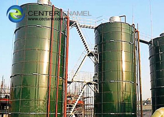Резервуары CSTR из стеклянной обшитой стали с высокой коррозионной стойкостью для проектов по биогазу