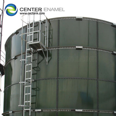 Промышленные резервуары для очистки сточных вод из стеклянной стали для очистных сооружений Coco-Cola