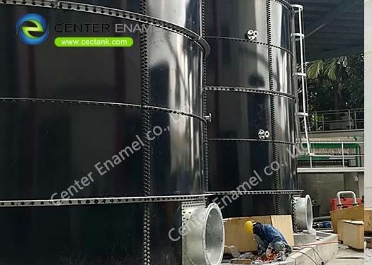 Стеклянные стальные промышленных резервуаров для воды двухслойное покрытие