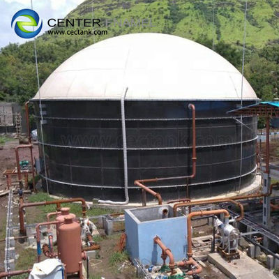 Двойные мембранные крыши Резервуар для хранения биогаза Жидкость непроницаемая