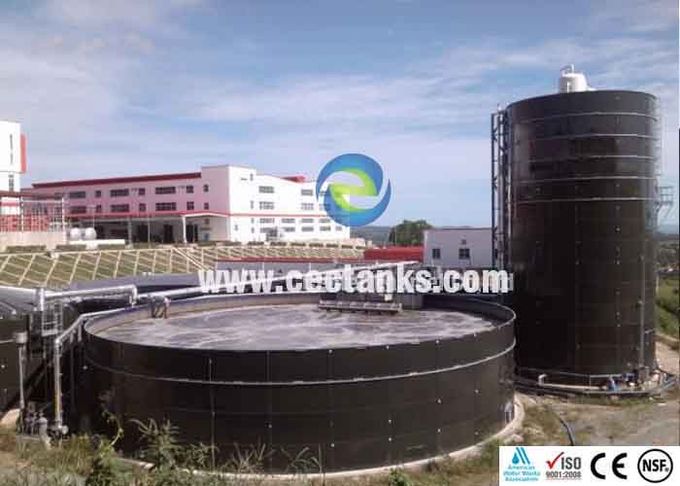 Биогазовые установки Стекло Сплавленные стальные резервуары Высокая производительность 6,0 твердость Моха 1