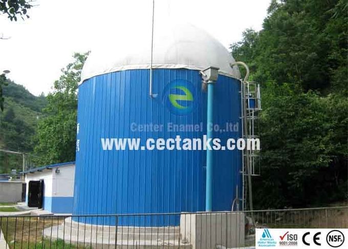 Двухмембранный резервуар для хранения биогаза из ПВХ, быстро устанавливаемый по стандарту ISO 9001:2008 1