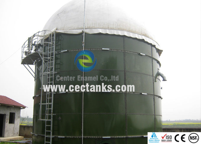 Резервуар для хранения биогаза, анаэробное переваривание в очистке сточных вод 0