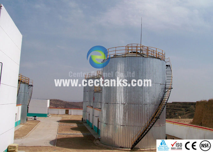 Силовые хранилища зерна из стальной стали с двойным покрытием / 100000 / 100k галонный резервуар GFTS 0