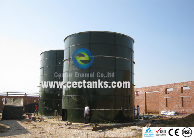 Двухслойные стеклянные резервуары для хранения воды для морского сельского хозяйства / рыбной биоинженерии 1