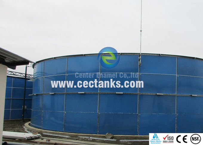 10000 / 10K Галон стальной резервуар воды / стеклянный резервуар для хранения воды для биогазовых установок 0