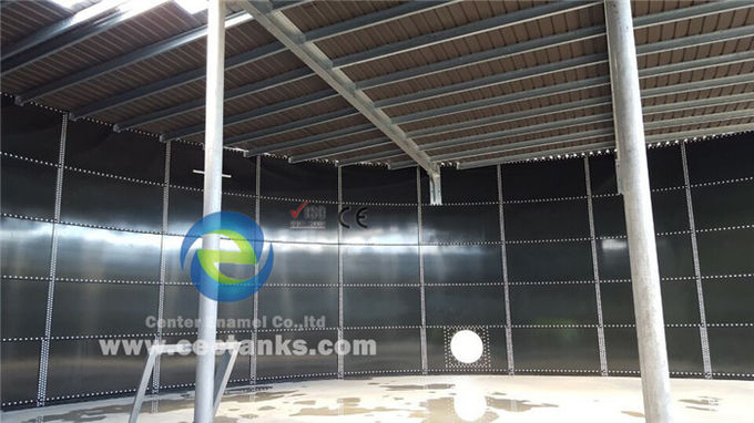 Более 2000 м3 Стеклянные резервуары для хранения воды с алюминиевой крышей ART 310 Стальной класса 0