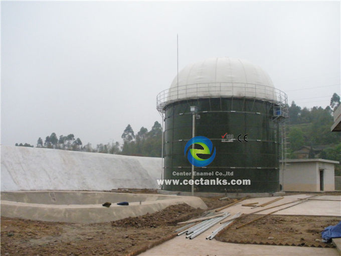 Заготовленный стеклянный стеклянный стальной биогазовый резервуар с 2,000,000 галлонов ART 310 0