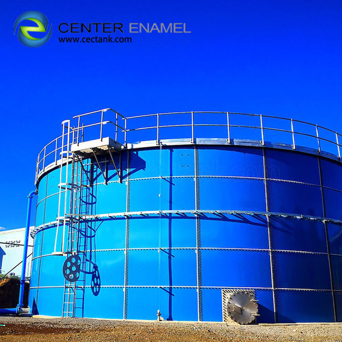 Застёгнутые стальные резервуары для хранения жидкости для очистки нефти и газа 0